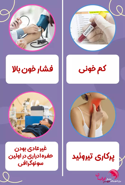 علائم حاملگی مولار - مرکز تصویربرداری مهر ایرانیان